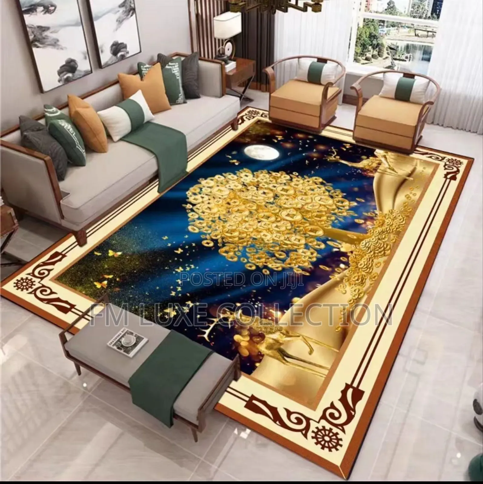 3d Center Rug