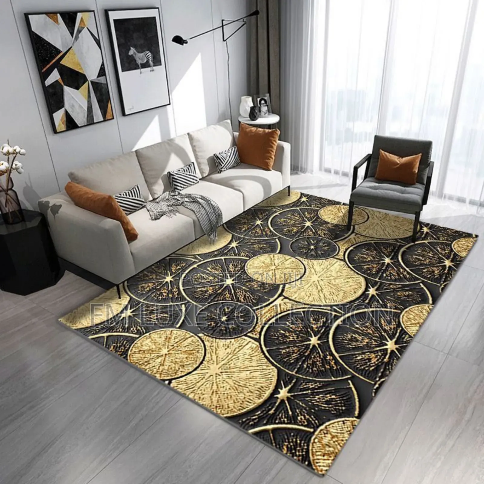 3d Center Rug