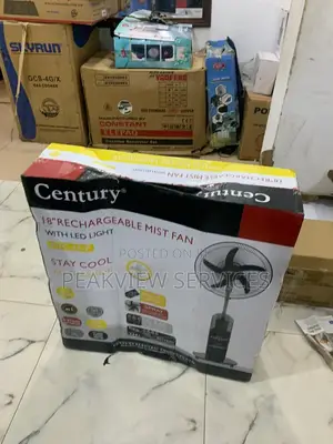 Cooling Innovation - Century 18' Mist Fan With Rechargeable