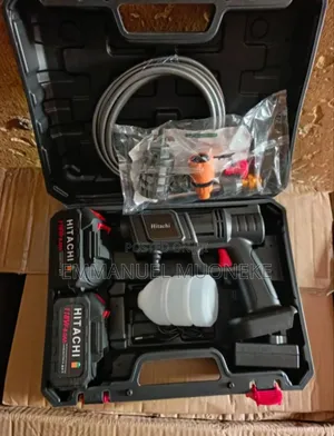 Original Hitachi Battery Pressure Washer With Accessories