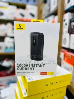 Baseus Super Energy 1000a Instant Current Car Jump Starter
