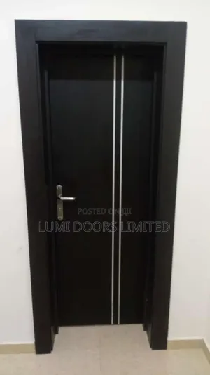 HDF Wooden Door Unique Design