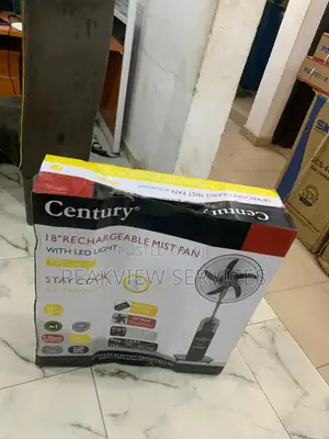 Stay Fresh Anytime With Century 18 Rechargeable Mist Fan