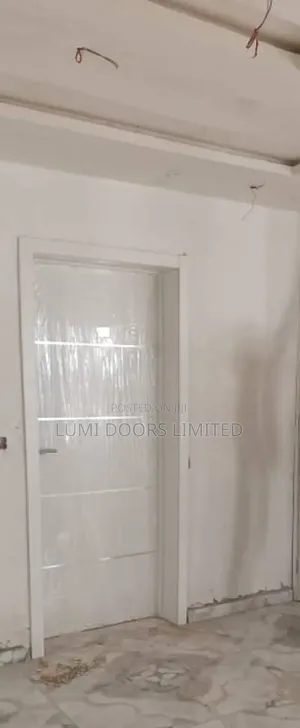 Premium White Wooden Office Door