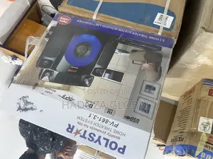 Immersive Sound With Polystar Pv-861 3.1 Home Theater System