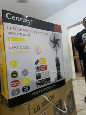 Silent Yet Powerful - Century 18' Mist Fan for Peaceful Cool