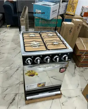 50×50 Gas Cooker With Oven and 4 Burner