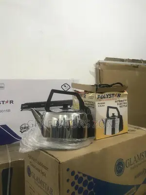 Polystar Glass Display Electric Kettle