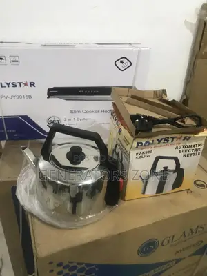 Polystar Safe Secure Electric Kettle