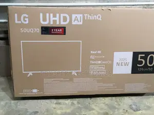 L-G Smart Television 50 Inches in Stock