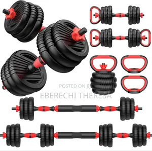 50kg 5 in 1 Plastic Dumbbell Set