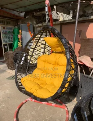 Black Swing Chair