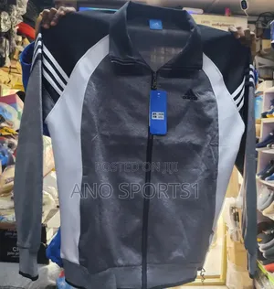 Grey Adidas Wool Tracksuit