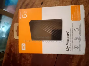 6tb Wd My Passport External HDD
