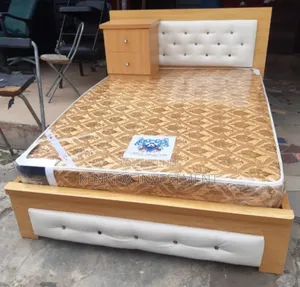 4 and Half by 6 Special Bedframe With 1 Bedside Drawer