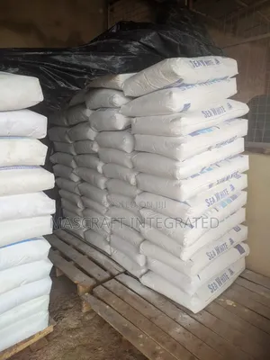 Sea White Gypsum Pop Cement