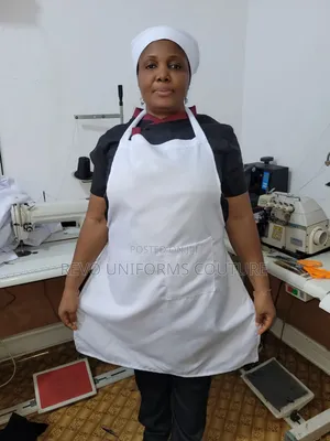 Full Apron ( White, Black, Wine, Black Mixed With Wine)