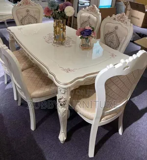 High Quality and Imported Royal Turkey Dining Set by 6 Chair