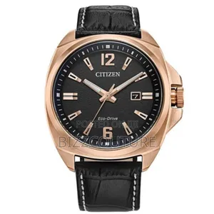 Original Citizen Men’S Eco-Drive Black Dial Watch.