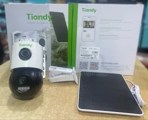 4g Tiandy 6mp Pt Camera