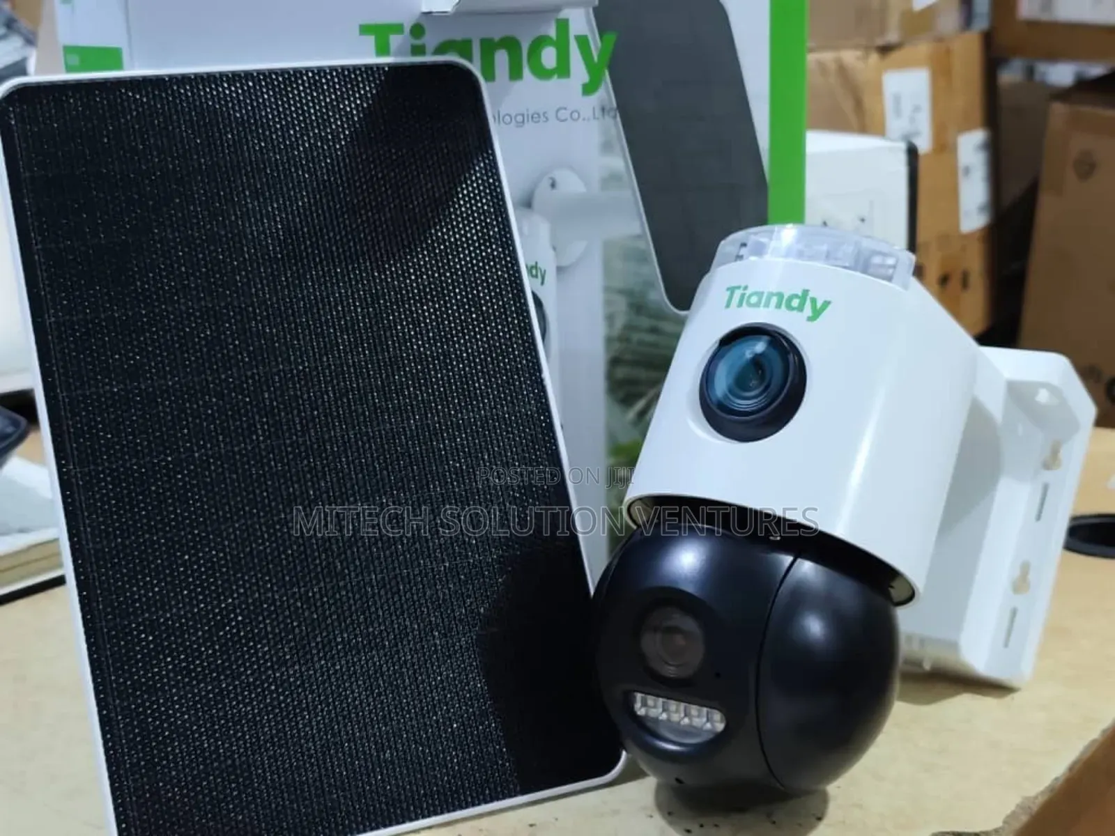 4g Tiandy 6mp Pt Camera