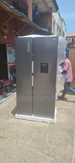 Hisense Inverter Side by Side Fridge With Dispenser (529l)