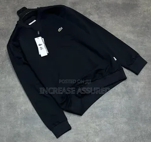 Luxury Lacoste Round Neck Sweater