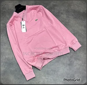 Luxury Lacoste Round Neck Sweater
