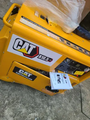 Yellow 10.5kv Cat Generator Soundproof