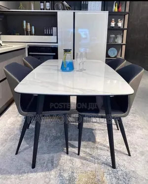 4 Set of Chair and a Dinner Table