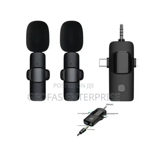  3in1 Dual Wireless Microphone Double Type-C iPhone