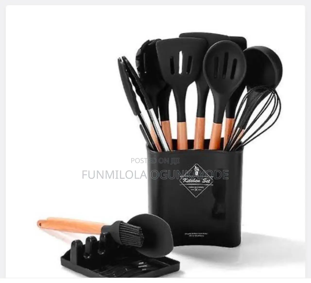 13pcs Silicone Spoon Set