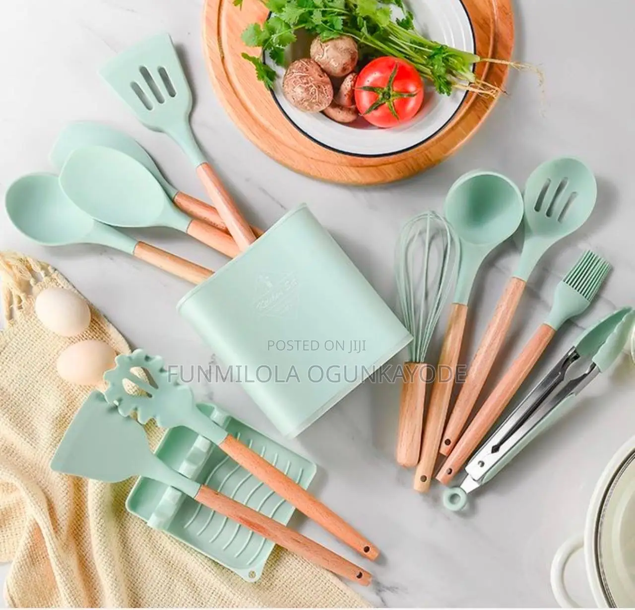 13pcs Silicone Spoon Set