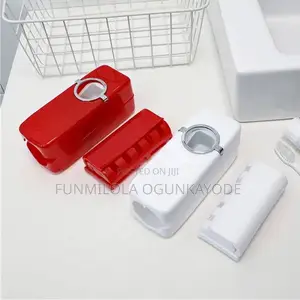Automatic Toothpaste Dispenser + Toothbrush Holder Set