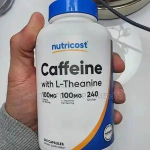 Nutricost, Caffeine With L-theanine, 240 Capsules