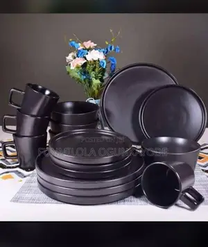 Black16pcs Dinner Set