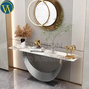 Quality Marble Top Console