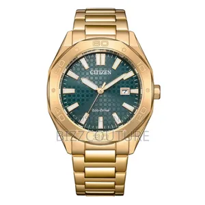 Original Citizen Men’S Eco-Drive Green Dial Bracelet Watch