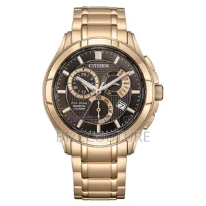 Original Citizen Men’S Eco-Drive Rose Gold-Tone Watch