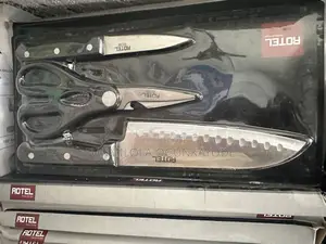 Knife With Scissor Set