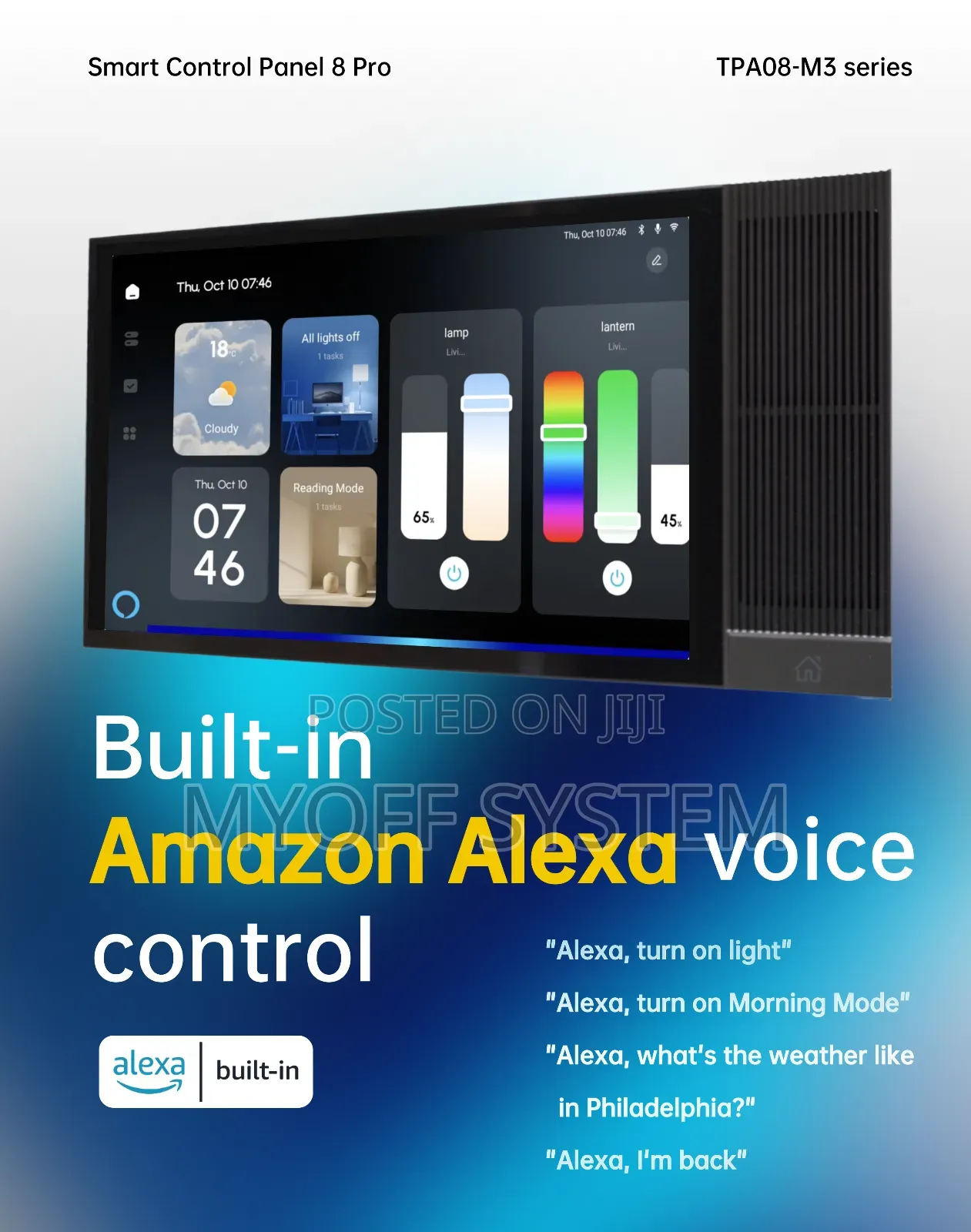 8 Inch Tuya Control Panel 8 Pro (Tpa08 )