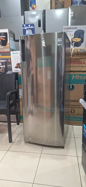 New Lg 199l Inverter Single Door Fridge (60w) Super Cooling