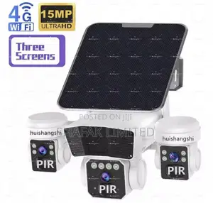 Real 3-in-1-Solar PTZ Surveillance Camera