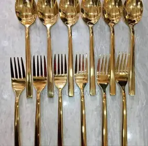 Usa Golden Spoon Fork