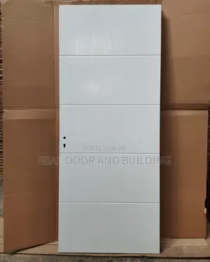 White HDF Special Wooden Door