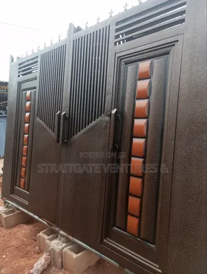 Cool Smooth Dark Stoned Gate