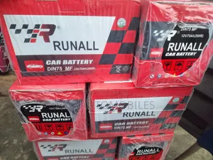 12v 75ah Runall Maintainance Free Battery