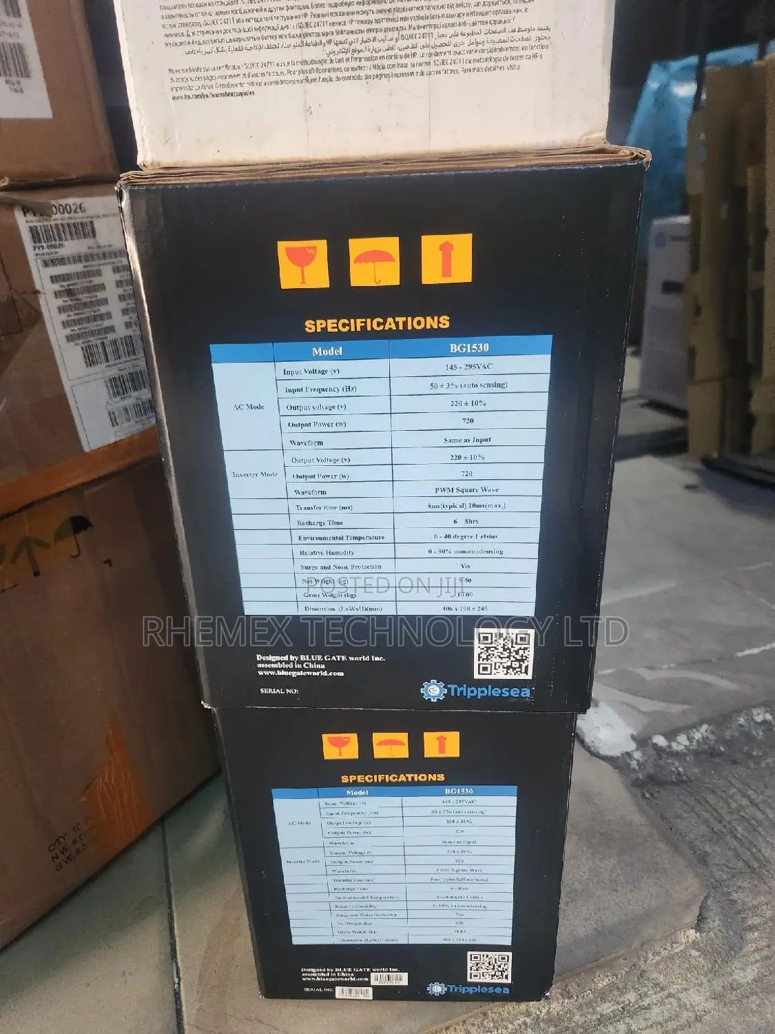 Blue Gate Ups Bg 1530