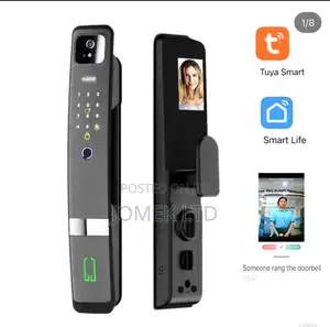 3d Face Recognition Fingerprint Door Lock Camera Wifi Smart