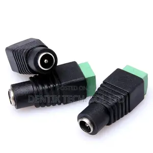 Pack of Female Dc Power Jack Plug Adapter